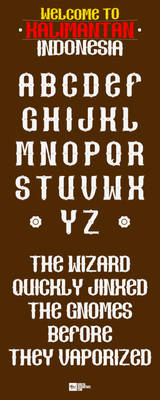 Kalimantan font