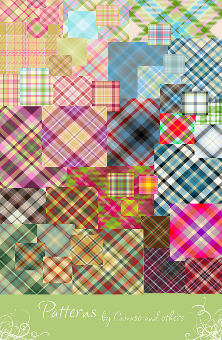 Tartan Patterns by Camxso on DeviantArt
