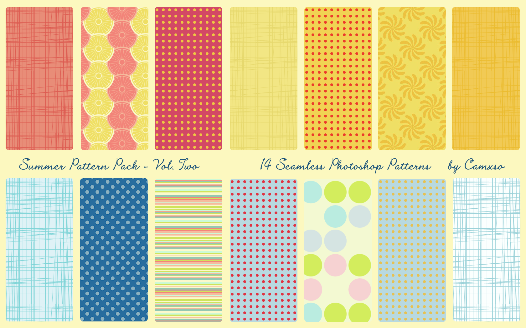Summer Pattern Pack Vol. 2 by Camxso