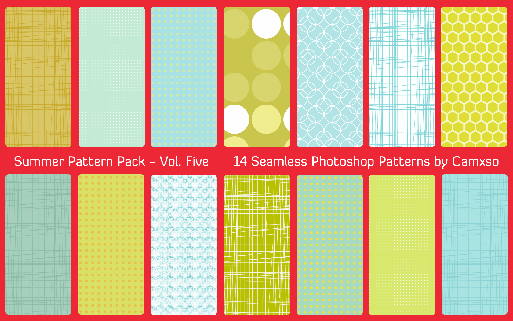 Summer Pattern Pack Vol. 5