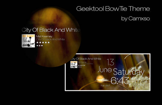 Geektool BowTie Theme