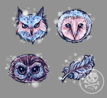 Owl ICON Set