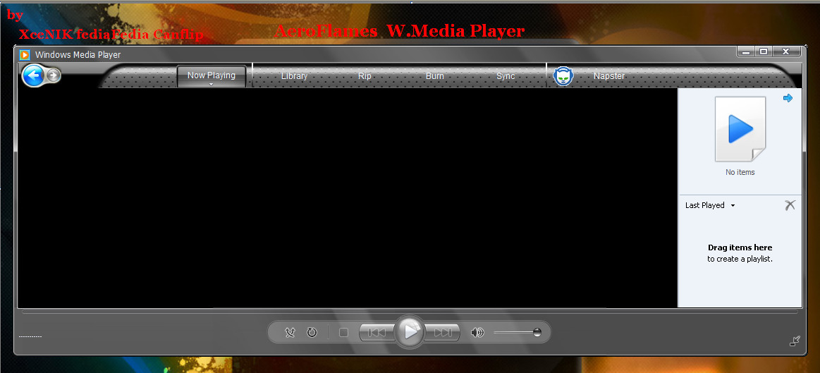 AeroFlames W.Media Player