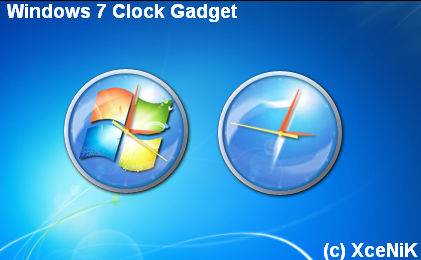 Windows 7 Clock Gadget