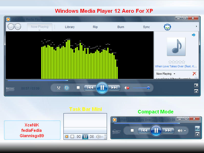 Windows media player 12 Black by XceNiK on DeviantArt