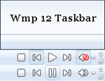 wmp 12 taskbar