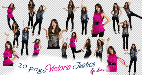 Victoria Justice Png Pack