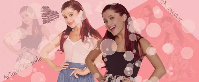 Ariana Grande PSD header