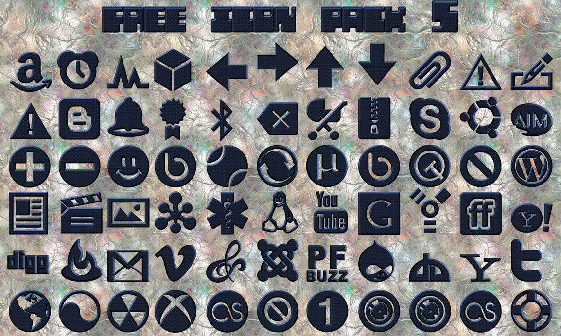 Darc Blue Icons 1 by llexandro on DeviantArt