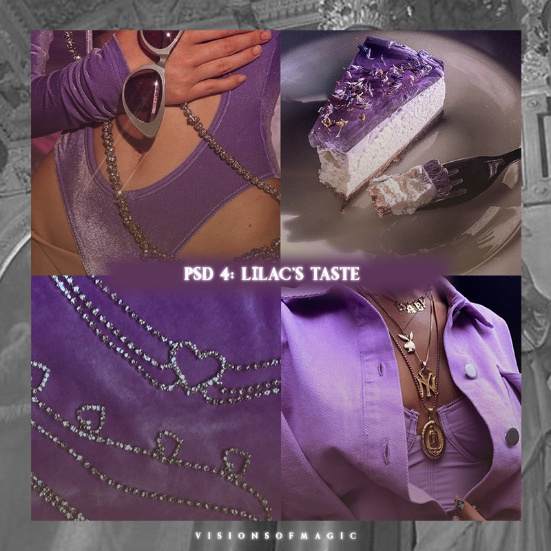 Psd 4 | Lilac's Taste by visionsofmagic on DeviantArt