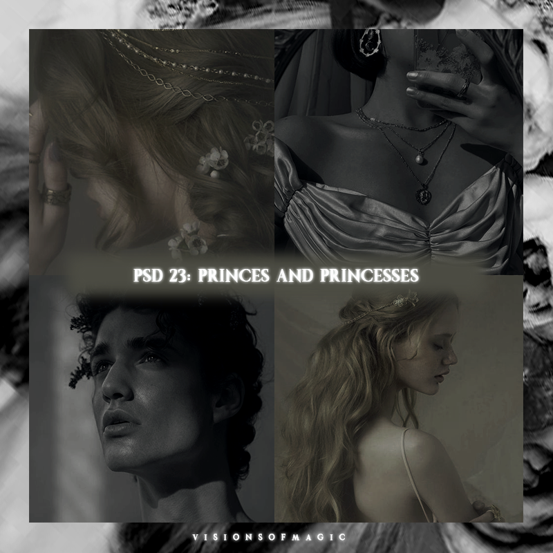 Psd 23 | Princes and Princesses by visionsofmagic on DeviantArt