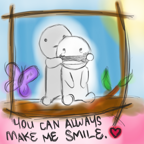 You Can Always Make Me Smile By Gangstakitteh On Deviantart