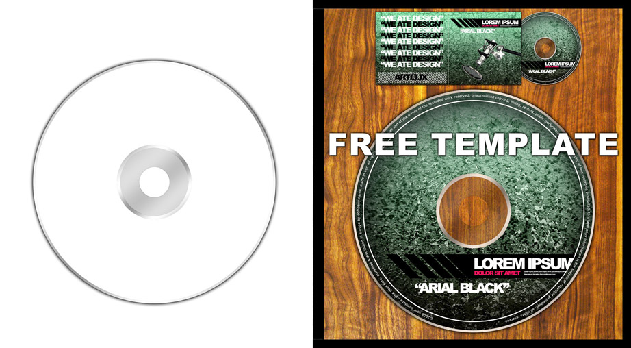 Featured image of post Dvd Label Photoshop Template - You&#039;re buying a disc with.