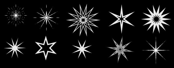 Star Brush Set 02