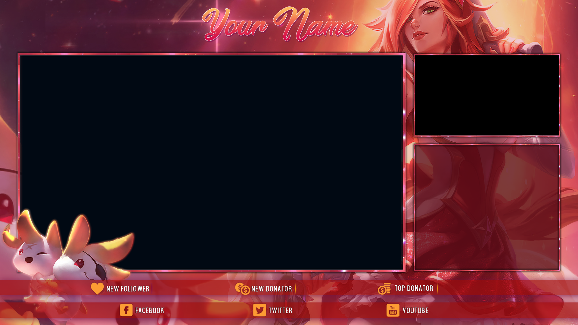 [FREE] Star Guardian Miss Fortune - Stream Overlay by Psychomilla on ...