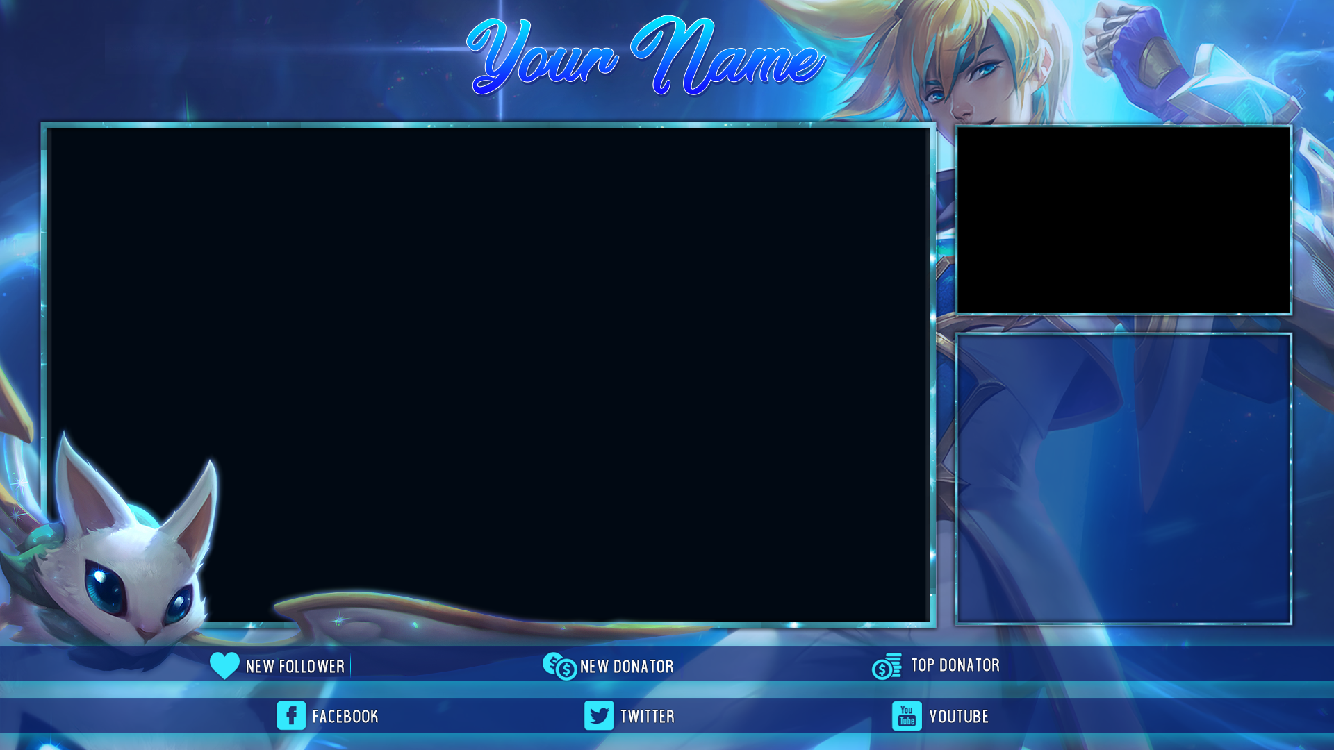 [FREE] Star Guardian Ezreal - Twitch Overlay by Psychomilla on DeviantArt