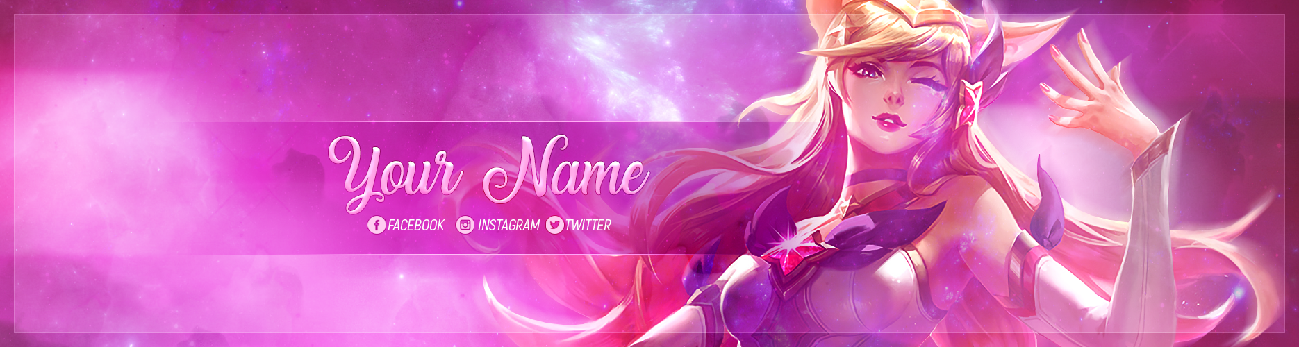 Star Guardian Ahri - Twitch Banner by Psychomilla on DeviantArt