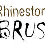 Rhinestone brush