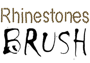 Rhinestone brush