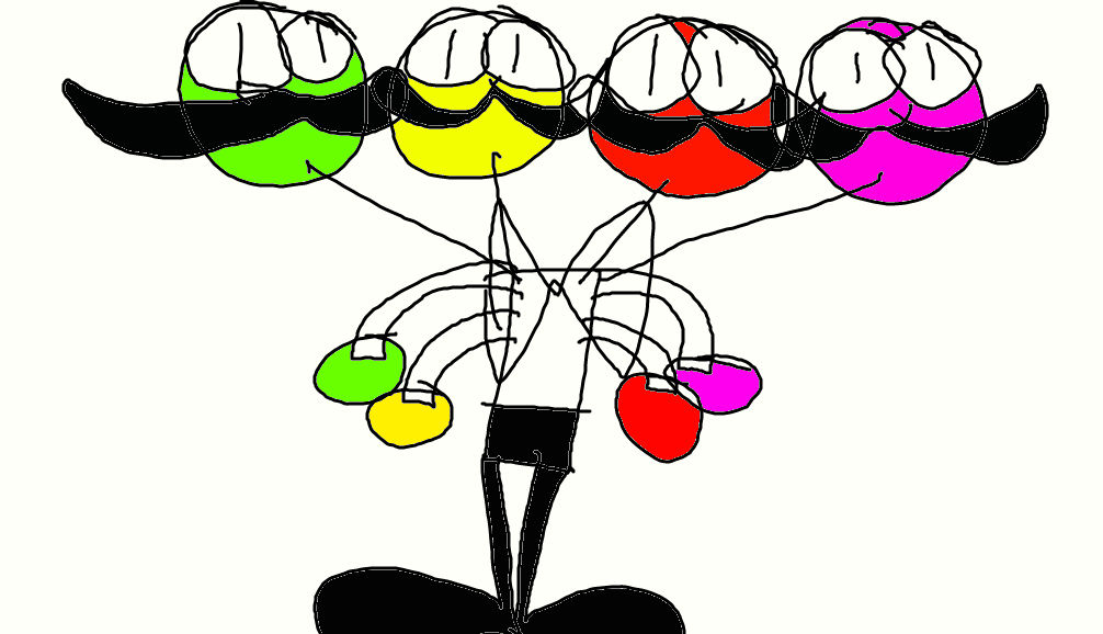 the four head signig spiders by Qualil2006 on DeviantArt