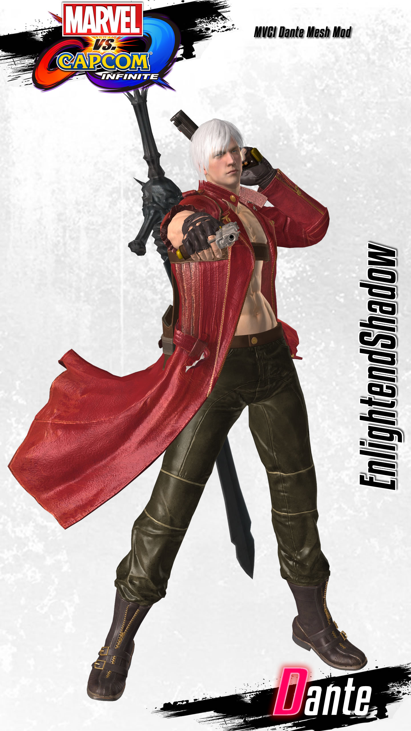 Dante(DMC2) cutscene model by Moccacino-chan on DeviantArt