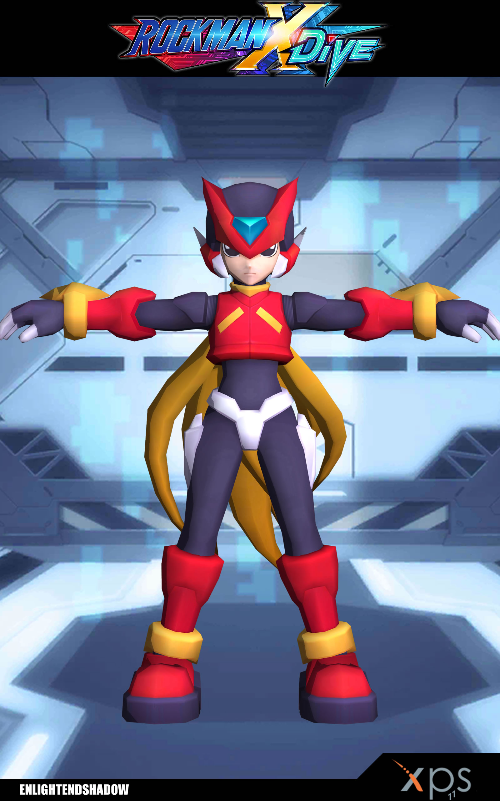XDIVE Megaman Zero By Enlightendshadow by EnlightendShadow on DeviantArt