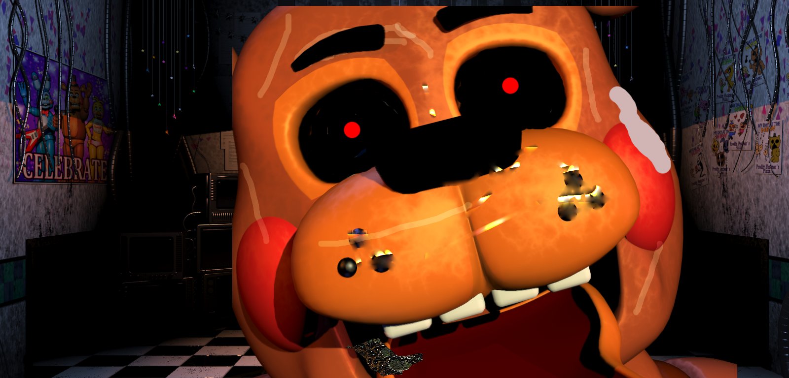 Withered Freddy Jumpscare by SCH01 -- Fur Affinity [dot] net