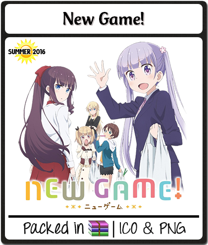 New Game Anime Icon By Joesandal On Deviantart New Game Anime Icon By Joesandal On Deviantart