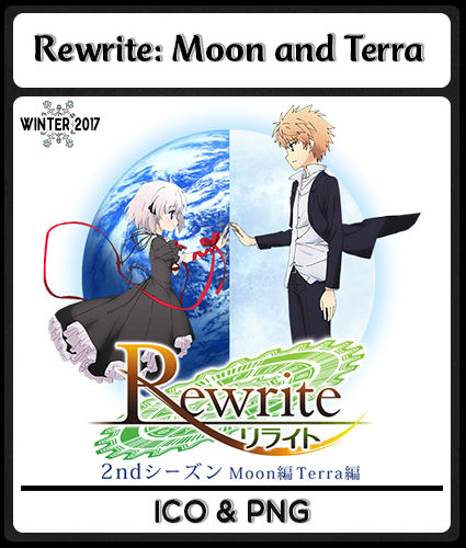 Rewrite Moon And Terra Anime Icon By Joesandal On Deviantart Rewrite Moon And Terra Anime Icon By Joesandal On Deviantart