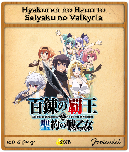 Hyakuren no Haou to Seiyaku no Valkyria Icon by kimzetroc on DeviantArt