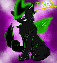 Ivitch - The Witch Cat Pokemon (Fanmade Pokemon)