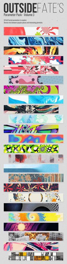 OutsideFate's UltraFractal Parameter Pack 3