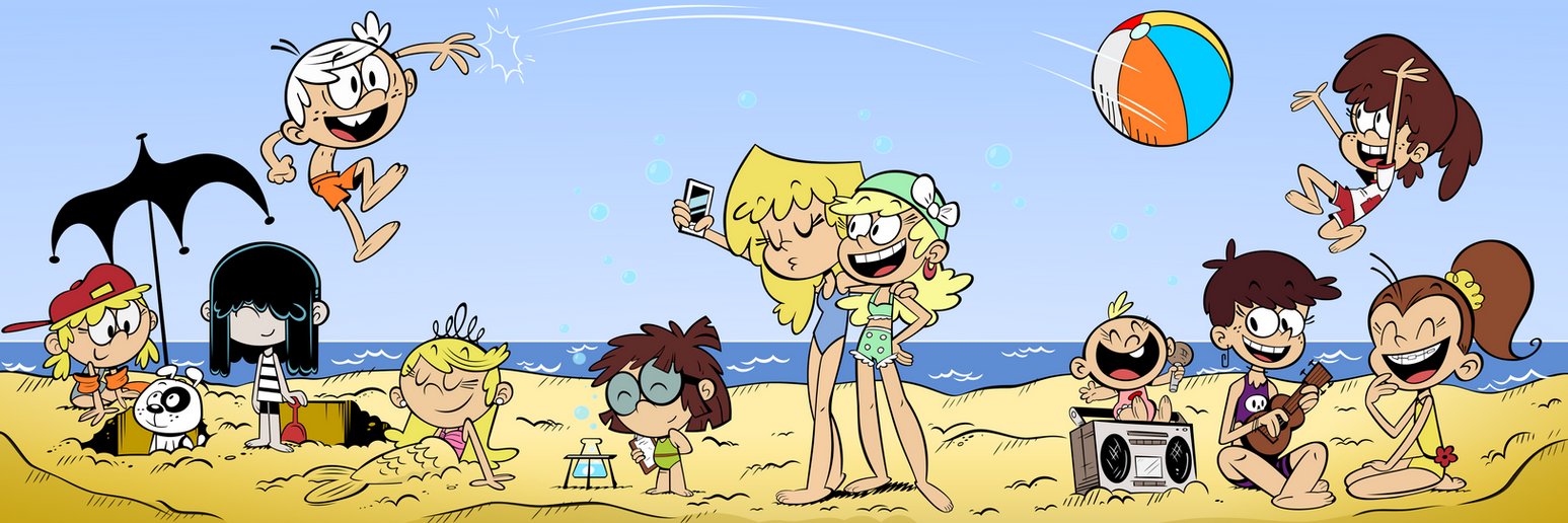 the-loud-family-at-beach-svg-min-by-shadat-on-deviantart