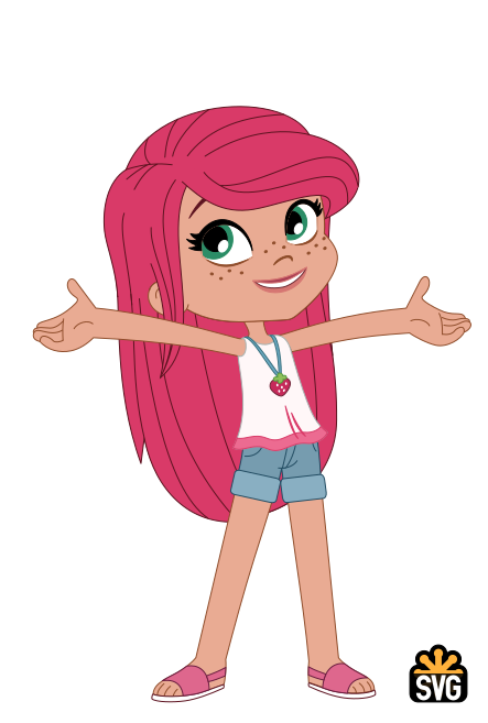Strawberry Shortcake (svg) 1-1 by shadat on DeviantArt