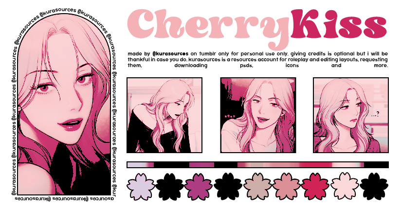 [ PSD 029 ] CHERRYKISS by kirasources on DeviantArt