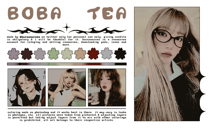 [ PSD 083 ] BOBA TEA by kirasources on DeviantArt