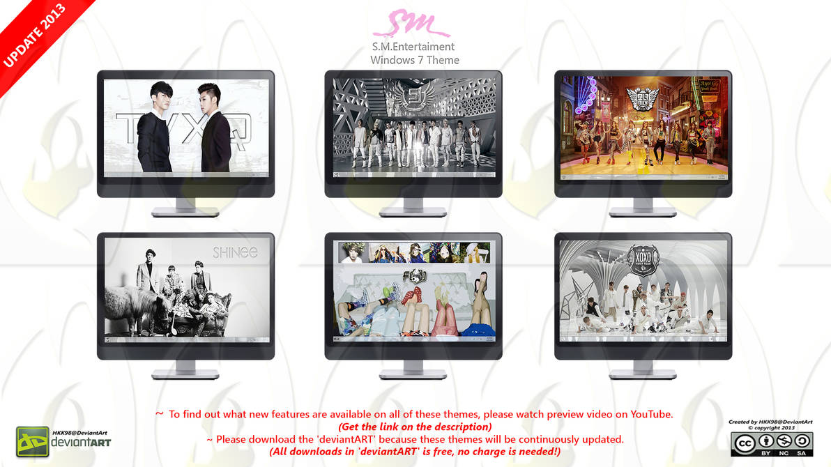 [2013 Theme] S.M. Entertainment Kpop ~all group~ by HKK98 on DeviantArt