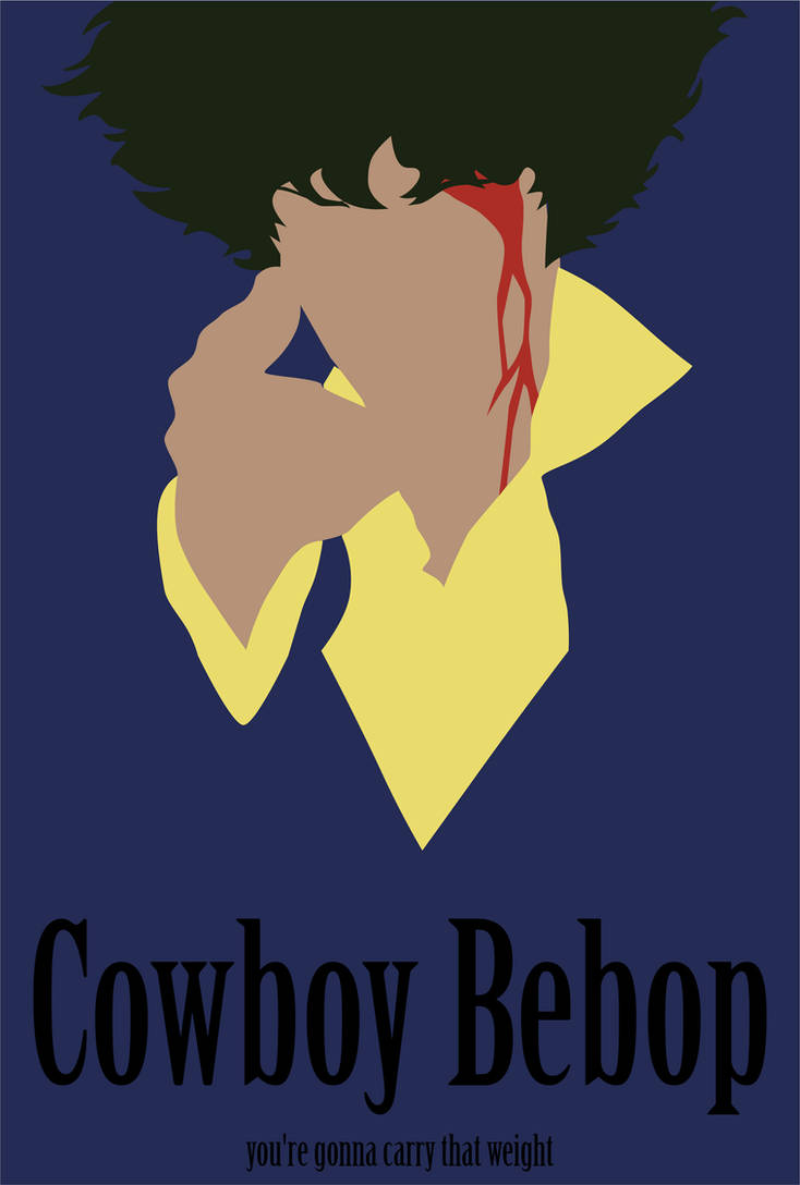 Get Wallpaper Minimalist Cowboy Bebop Poster By Porjin On Deviantart HD