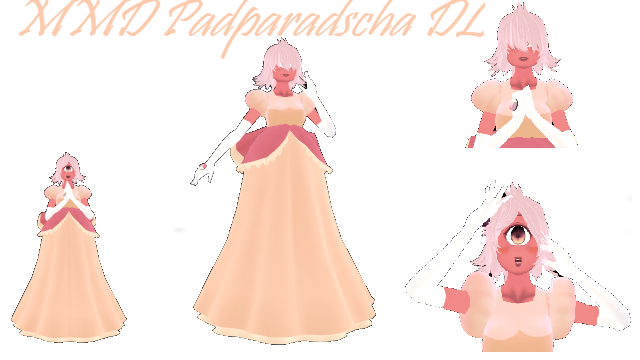 MMD padparadscha DL DOWN by fnafycreepypastas on DeviantArt