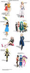 MMD - Emmychans Pose Pack 6 by emmystar