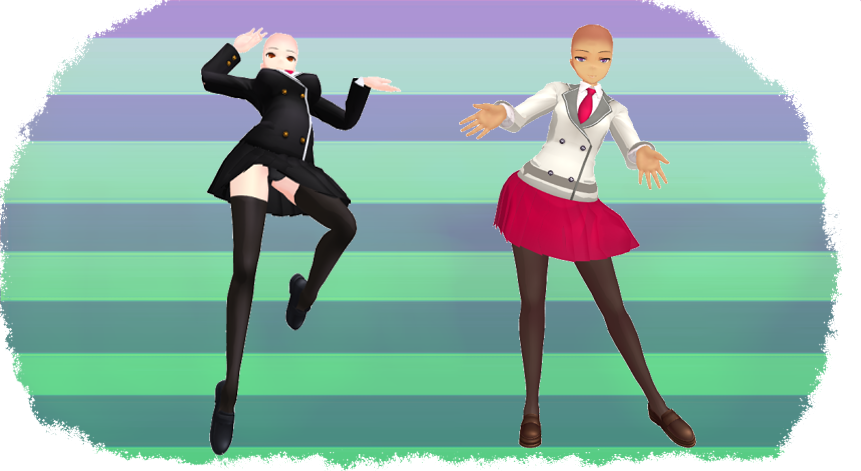 MMD HK School outfit Updated