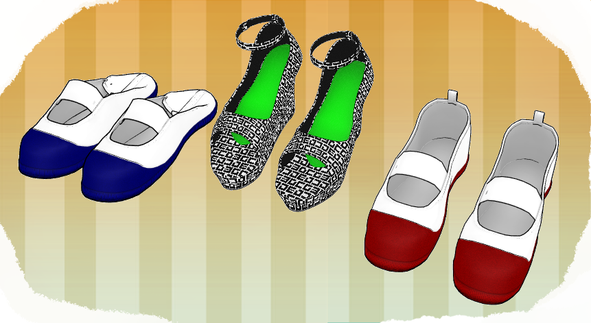 MMD HK shoes pack 1