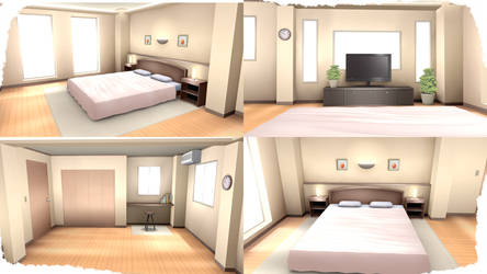 Interiors Bedrooms On Mmd Stages Deviantart