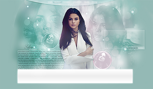 Selena Gomez Psd Header
