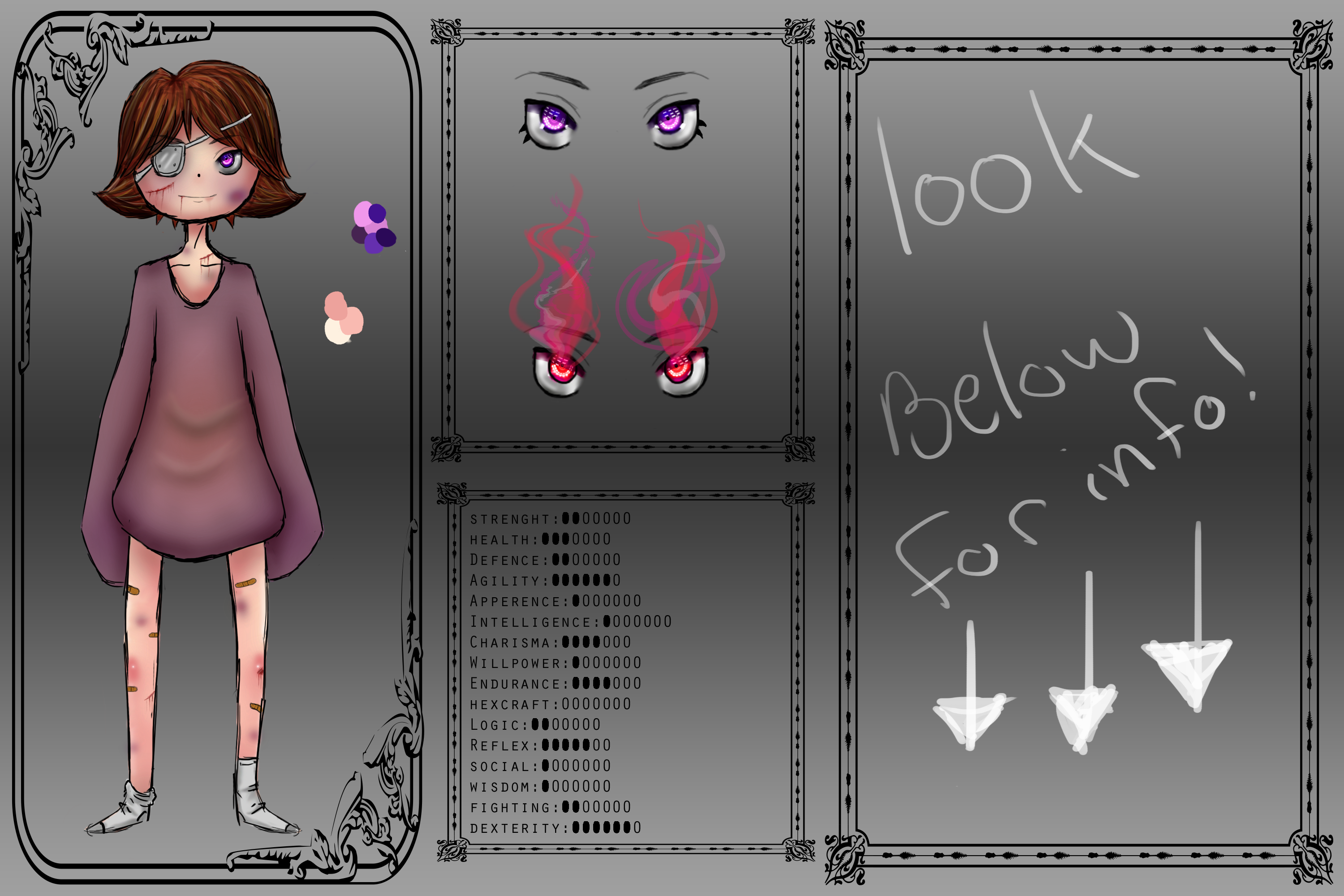 Milo Reference Sheet by Ombr3g0re on DeviantArt