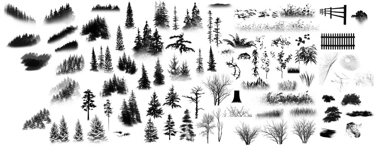landscape brushes photoshop