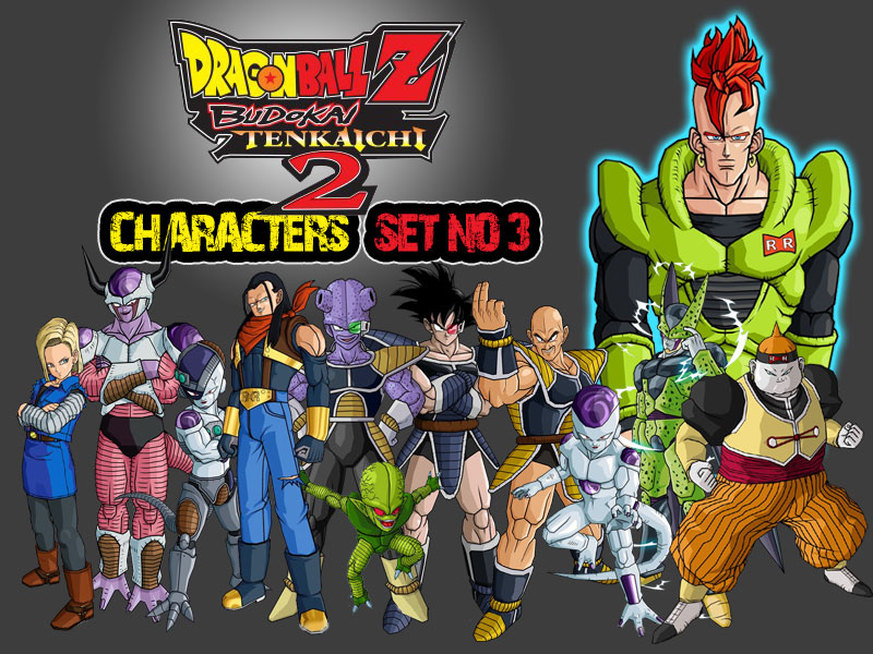 Dragon Ball Z Characters Set3 by The-Lonely-Wolf on DeviantArt
