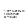 Kitty Katswell papercraft template