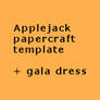 Applejack papercraft