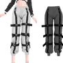 MMD - Sims 4 TB-KT - Buckle Cargo Pants